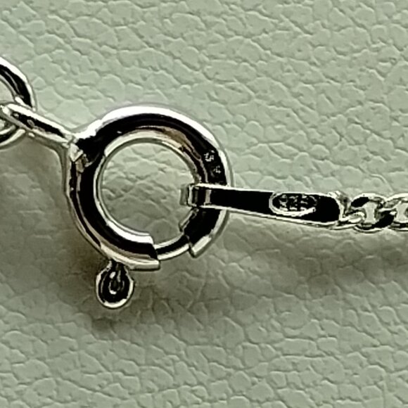 Sterling  Polished Cross Pendant Necklace - Picture 7 of 14